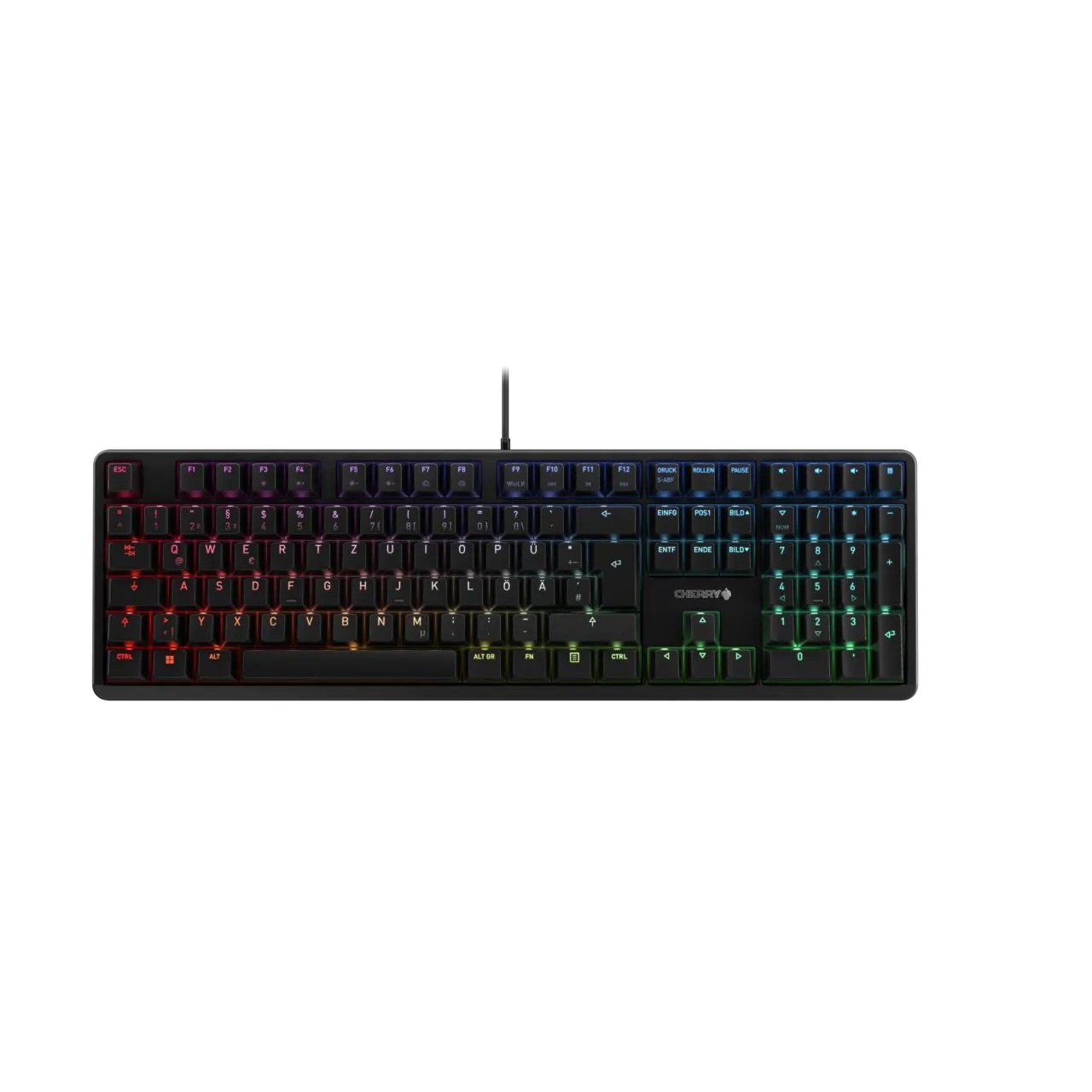 CHERRY G80-3000N RGB Corded Keyboard Black mehanička tipkovnica